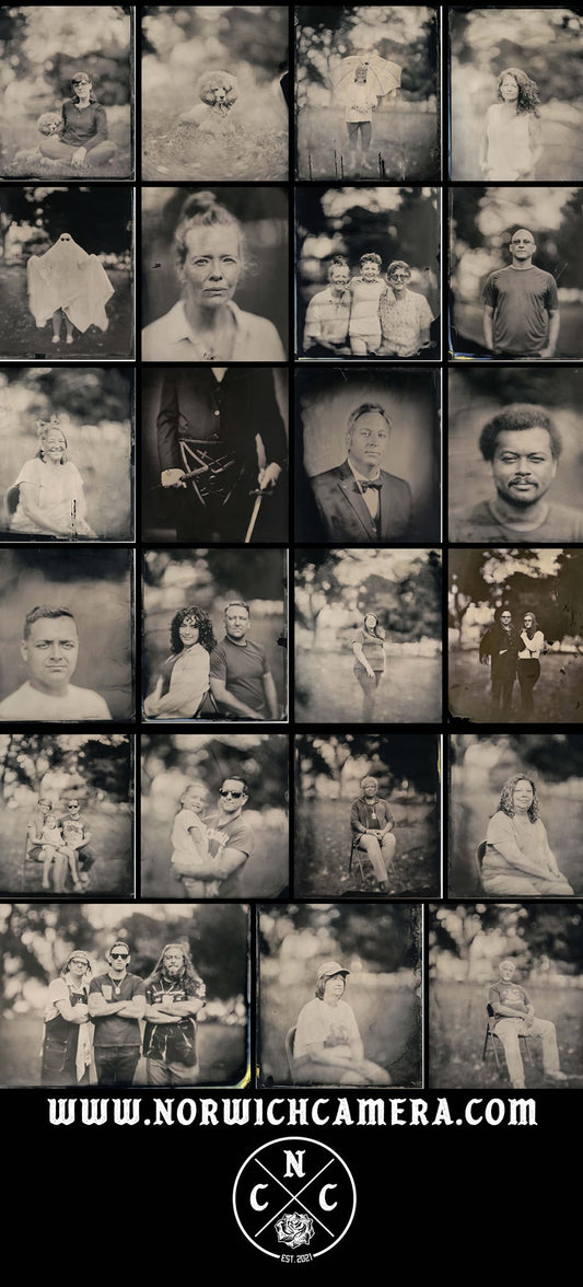 Wet Plate Demo Session for Spark Makerspace