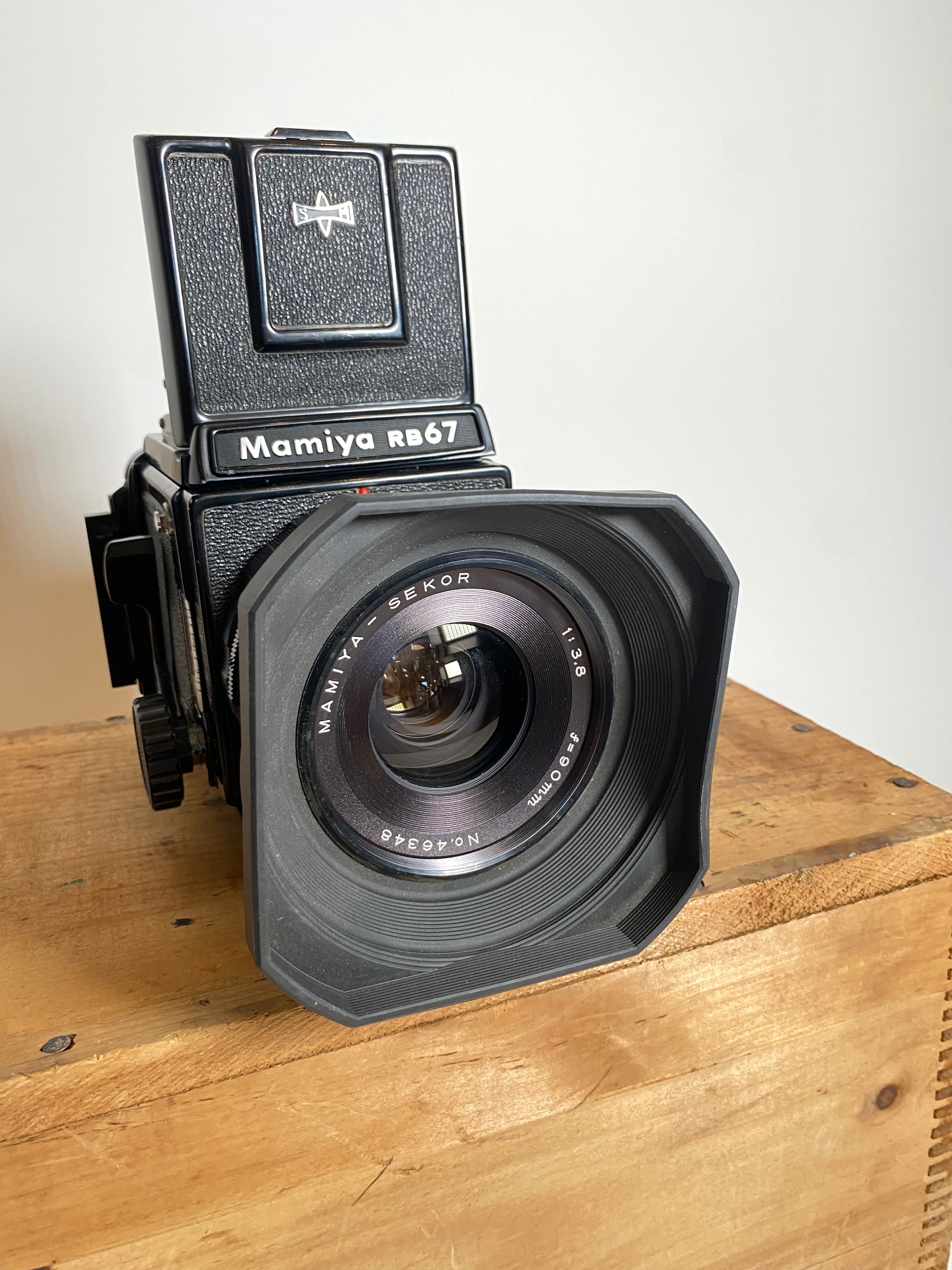 Mamiya RB67 with 90mm f3.8